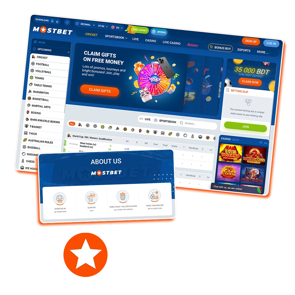 Find out all the information about the Mostbet platform.