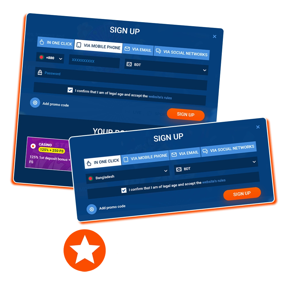 Learn how to create an account on the Mostbet platform.