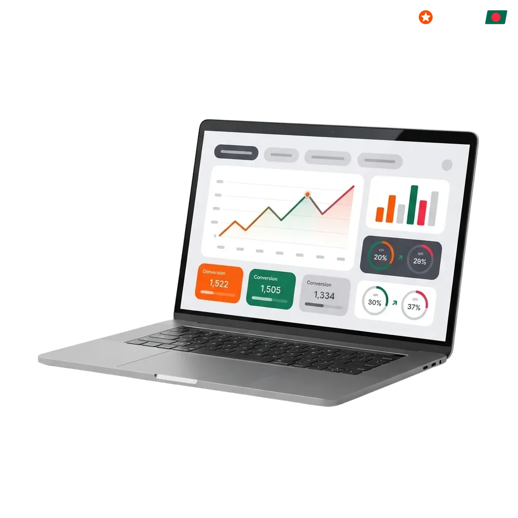 Mostbet affiliate program dashboard showing commission tracking and payment options for referral partners in Bangladesh.