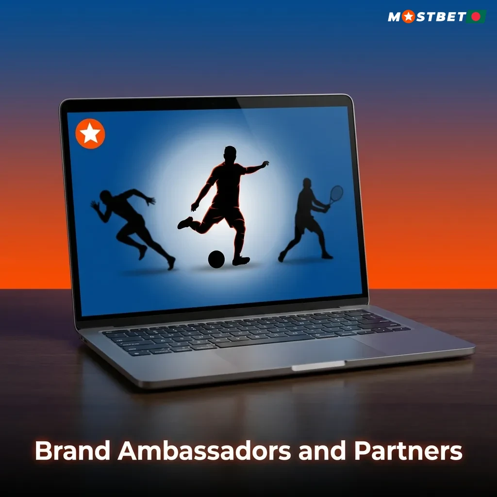 Sports betting platform partnerships with Trent Alexander-Arnold, La Liga, UFC, and Bangladesh Premier League.