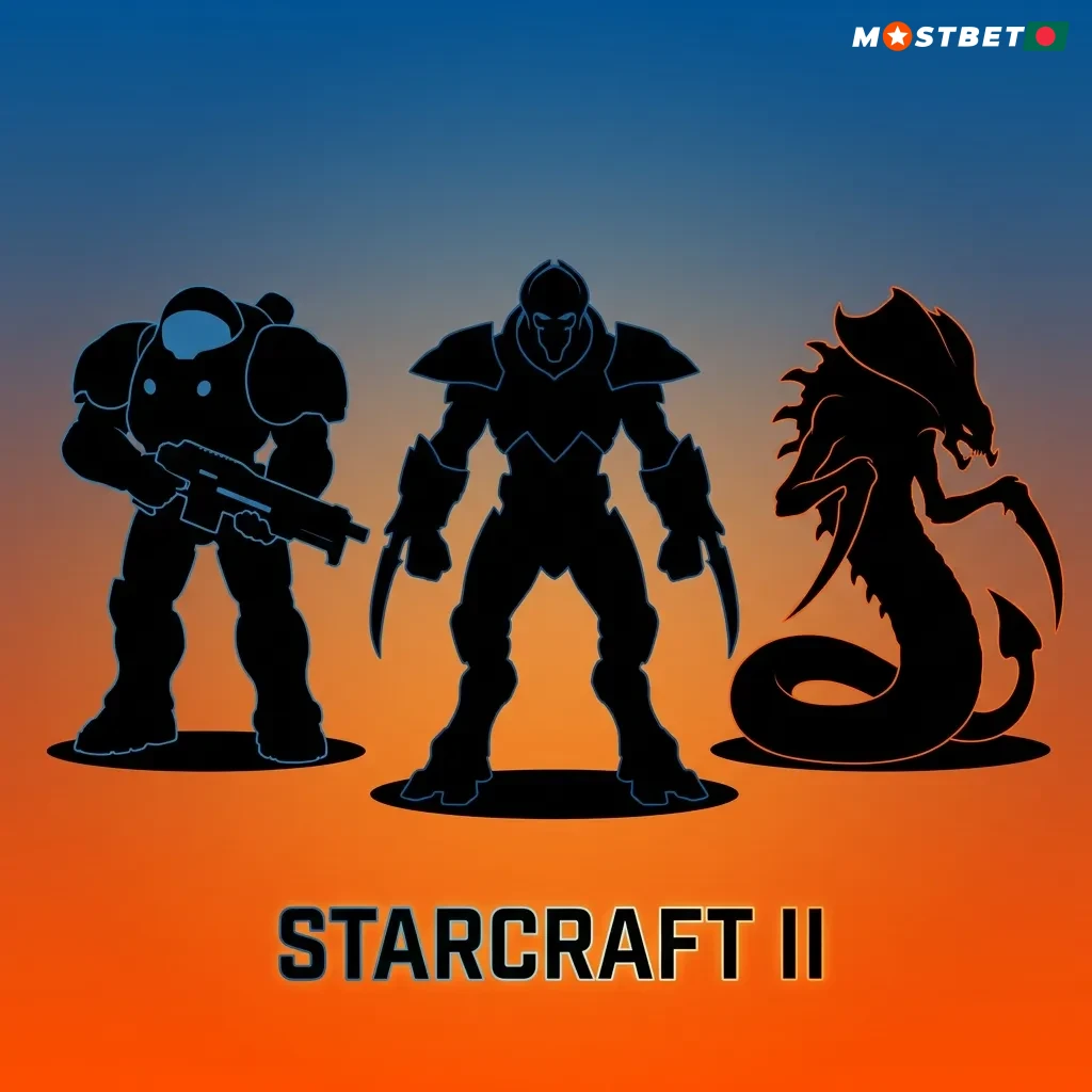 Professional StarCraft II gameplay showing competitive real-time strategy match between players controlling distinct alien races