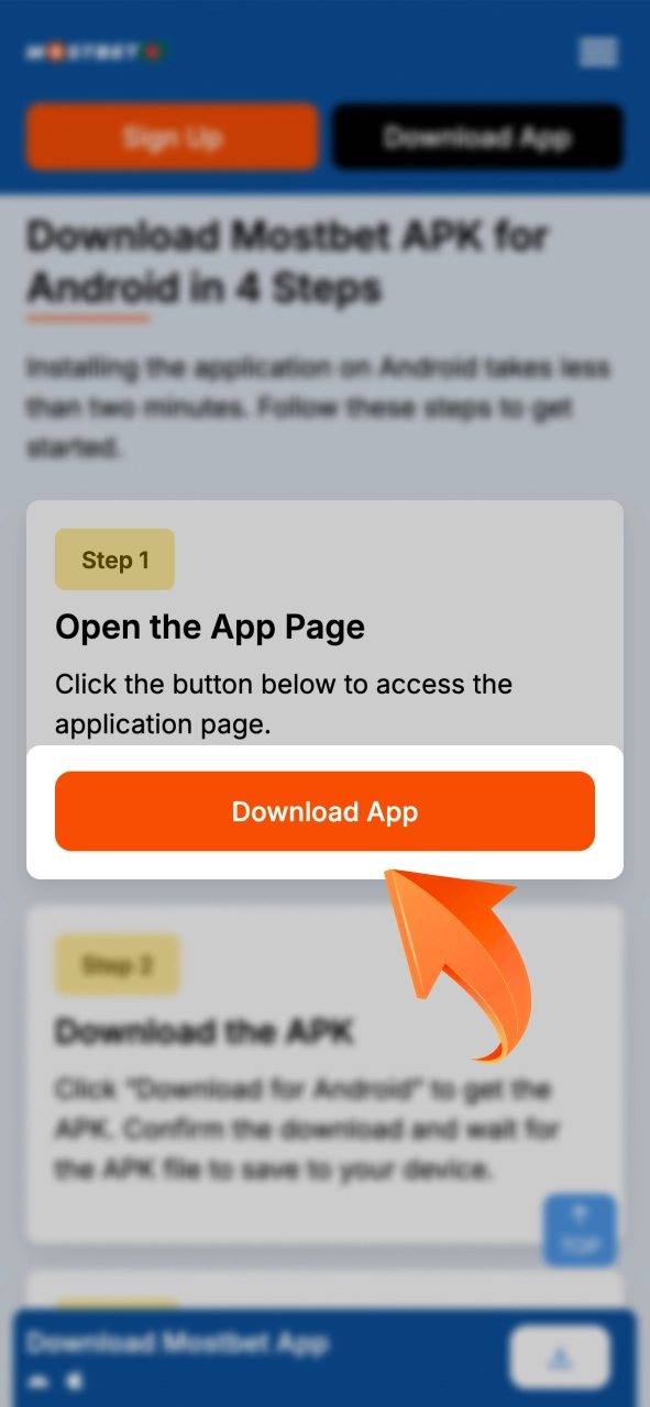 Begin your download with Mostbet and access the APK page in one tap.