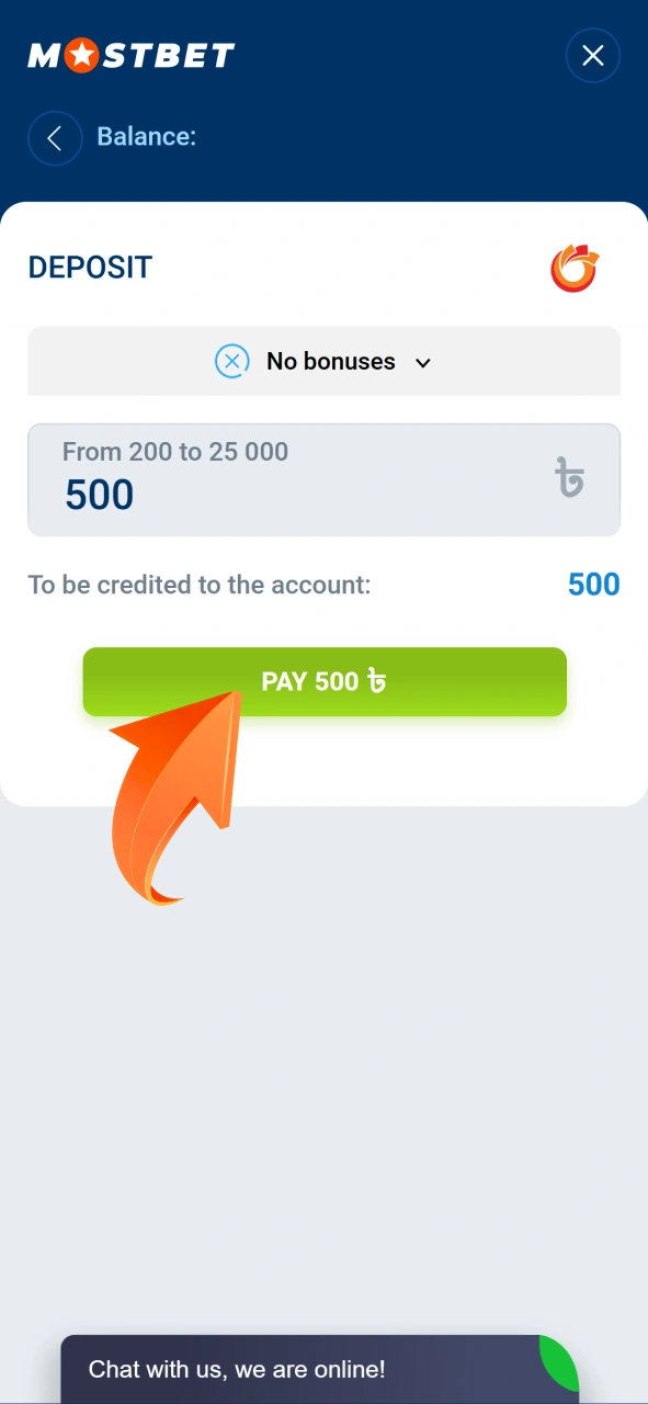 Top up your Mostbet balance quickly and securely to start playing Aviator for real money.